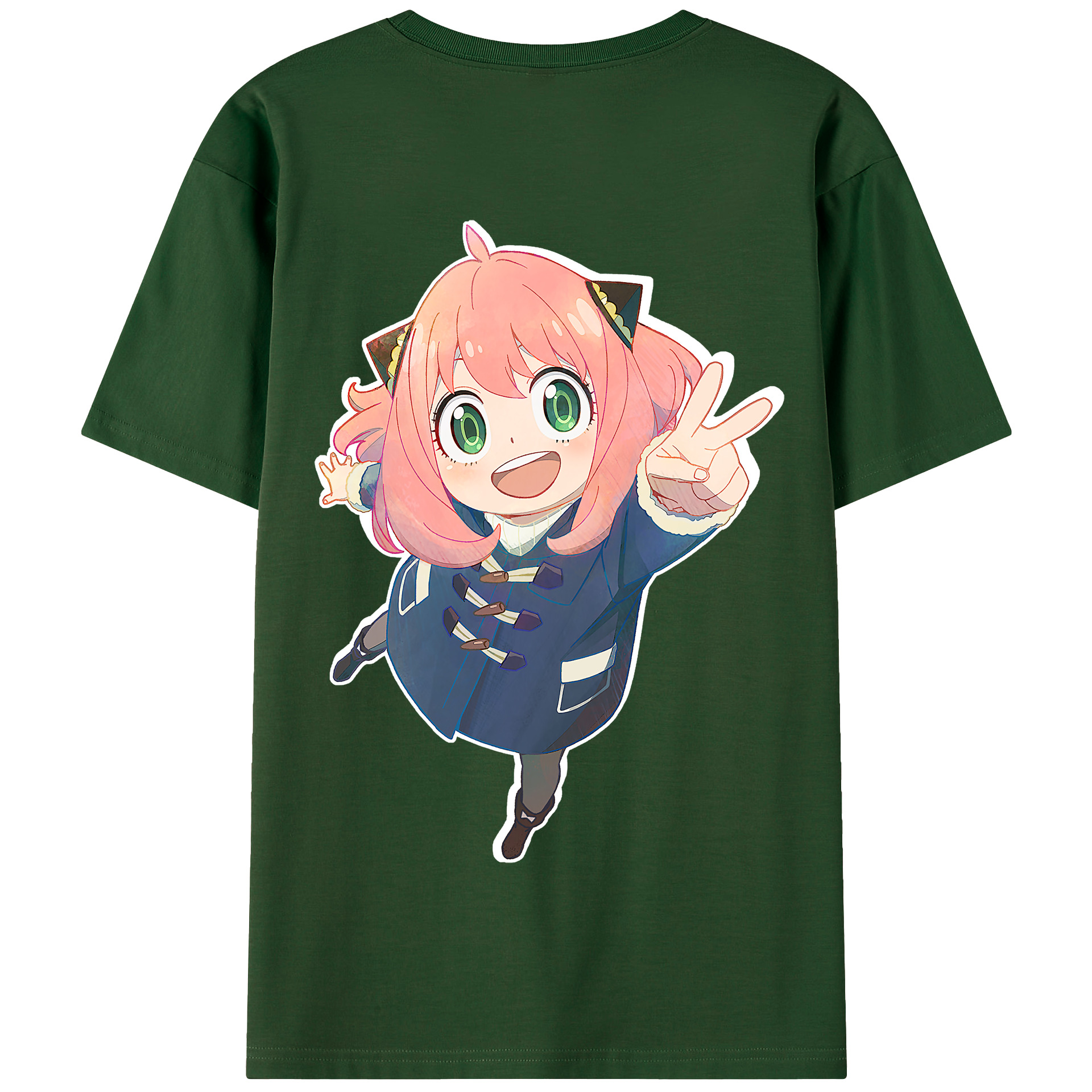 （画像用） SPY×FAMILY间谍家家酒 綿100％半袖Tシャツ（背面プリント）